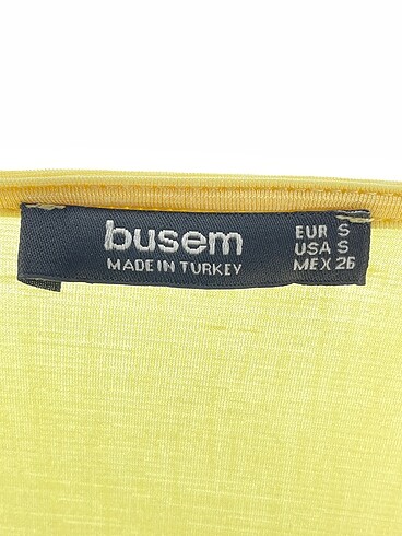 m Beden sarı Renk PreLoved Bluz %70 İndirimli.