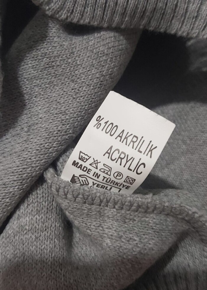 Bisiklet yaka triko - Görsel 5