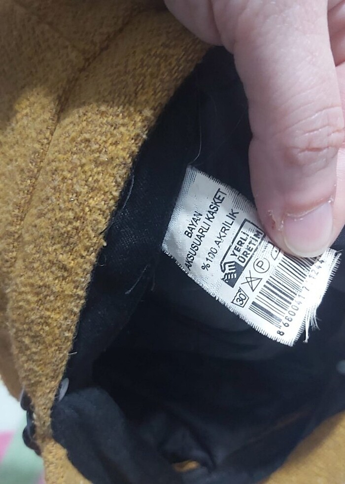 BAYAN AKSESUARLI KASKET  - Görsel 4