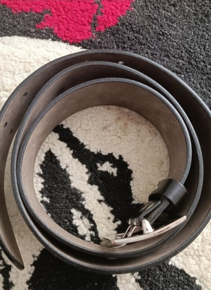 Klasik Siyah unisex kemer - Görsel 5