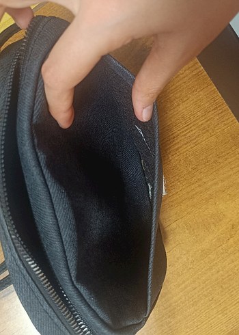 Gri Süet Kadın Omuz Çantası - Görsel 6