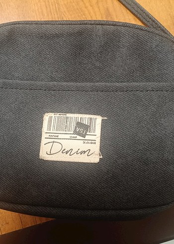 Gri Süet Kadın Omuz Çantası - Görsel 8