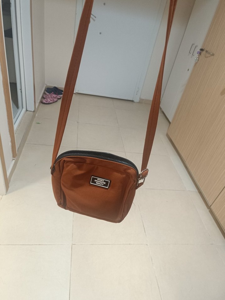 Bej Minimalist Kadın Çanta - Görsel 3