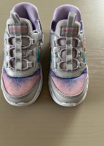 24 Beden Skechers ışıklı kız çocuk spor ayakkabı