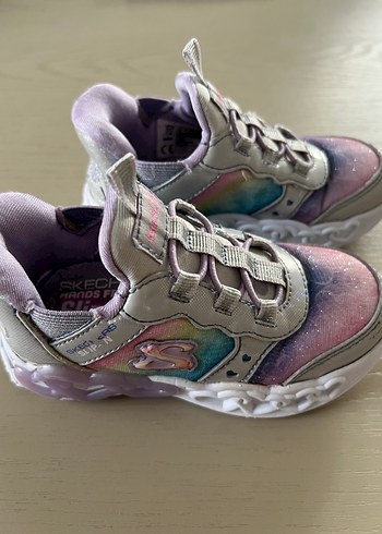 Skechers Skechers ışıklı kız çocuk spor ayakkabı