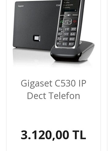 GİGASET C530 IP DECT 