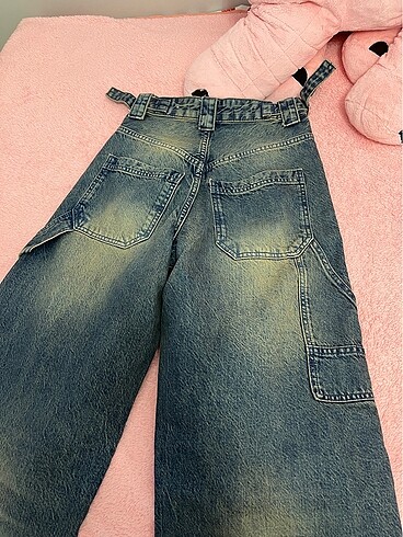 xs Beden lacivert Renk bershka carpenter jean
