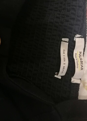 s Beden siyah Renk Pull and bear elbise 