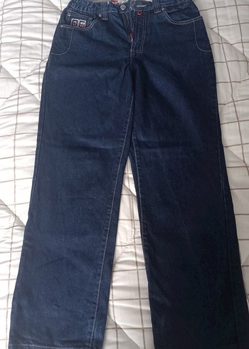 Diğer Vintage Lacivert Baggy Pantolon