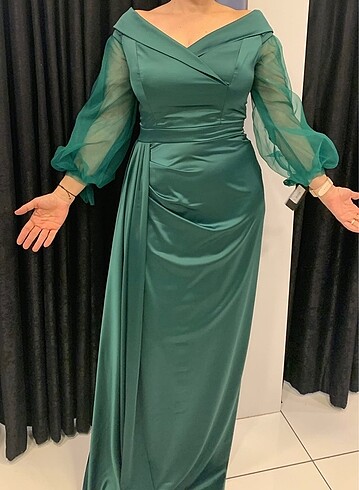Yeşil abiye
