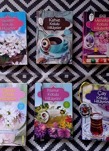 yakamoz yayınları kokulu hikayeler serisi 6 kitap set 
