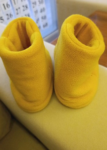 29-30 numara Kız Çocuk Sıcak Ev pandufu - Görsel 2