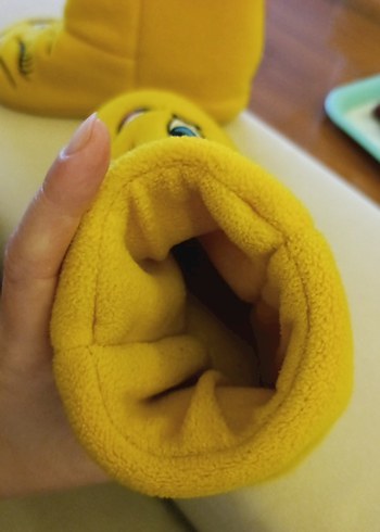 29-30 numara Kız Çocuk Sıcak Ev pandufu - Görsel 5