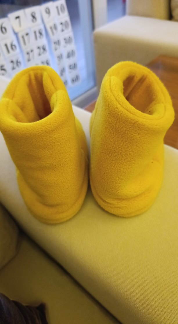 29-30 numara Kız Çocuk Sıcak Ev pandufu - Görsel 2