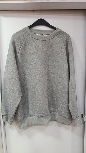 Şardonlu Oversize Sweatshirt 