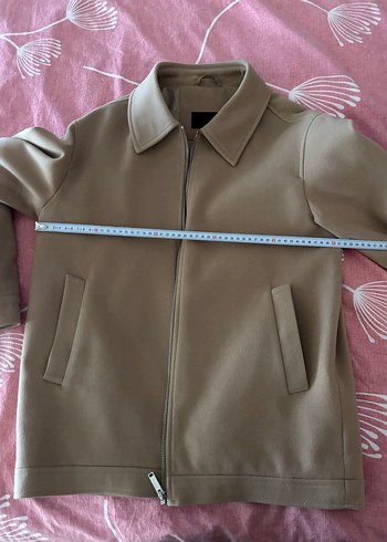 50 Beden camel Renk Bej Erkek Midi Boy Regular Fit Ceket