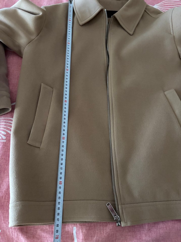 Bej Erkek Midi Boy Regular Fit Ceket - Görsel 4