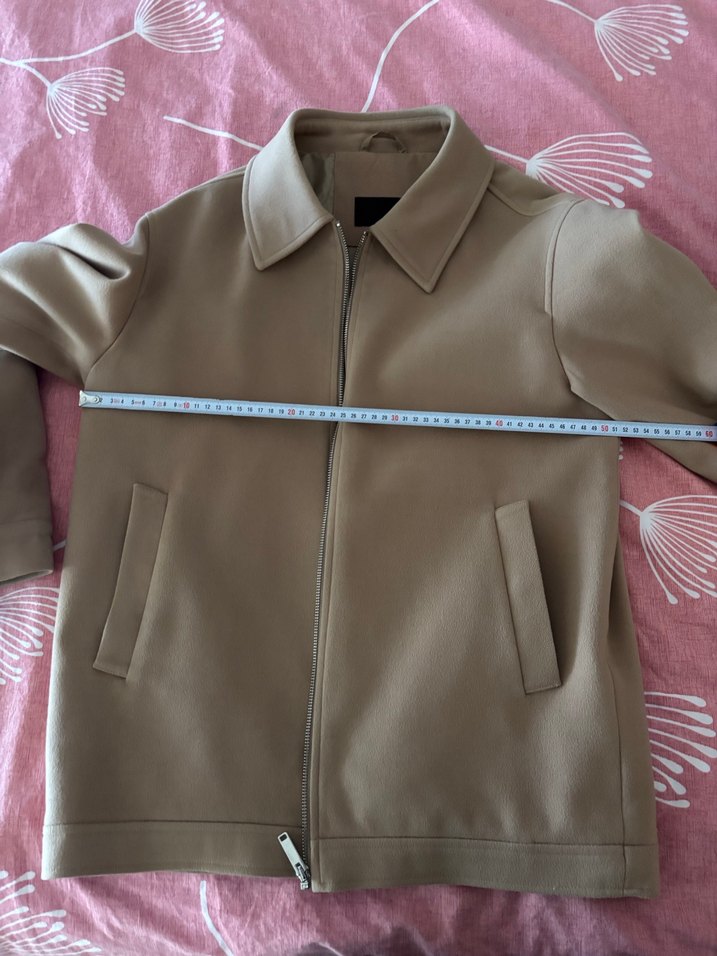 Bej Erkek Midi Boy Regular Fit Ceket - Görsel 3