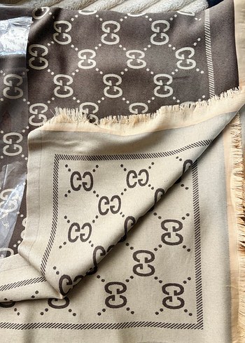 Gucci desen çift taraflı şal - Görsel 3