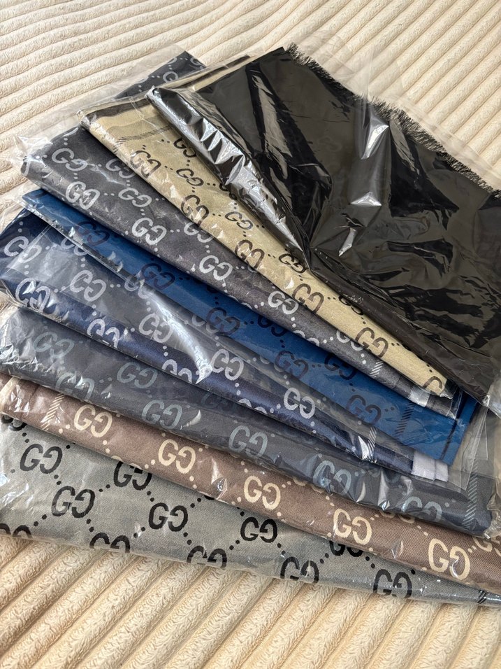 Gucci desen çift taraflı şal - Görsel 5