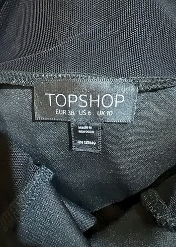 Siyah V Yaka mini elbise - Görsel 4