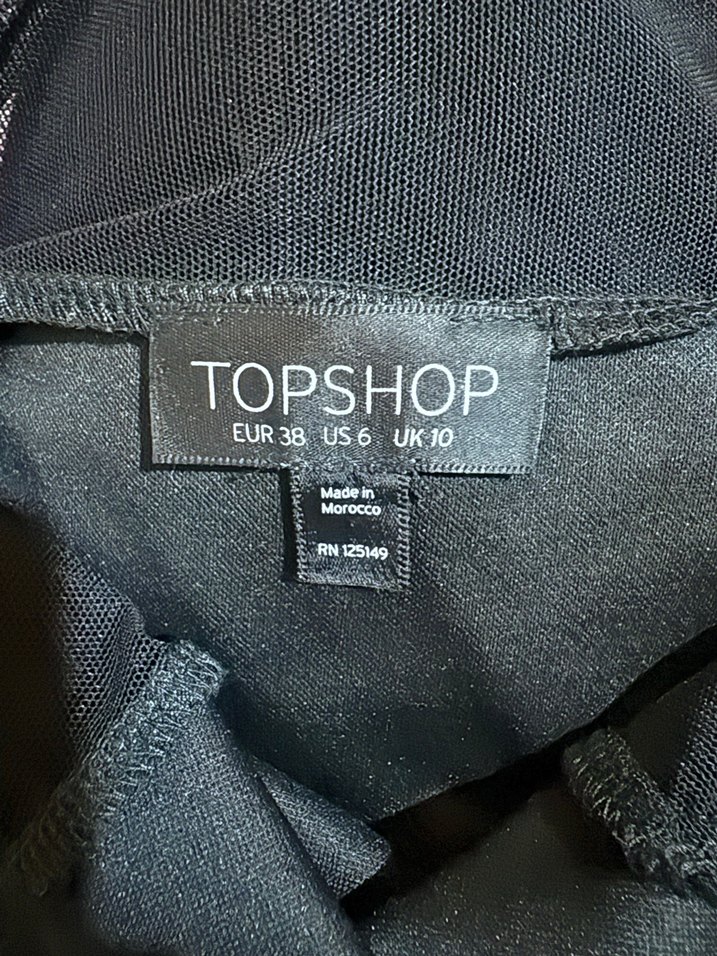 Siyah V Yaka mini elbise - Görsel 4