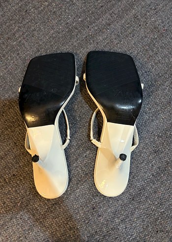 Zara topuklu terlik-sandalet - Görsel 4