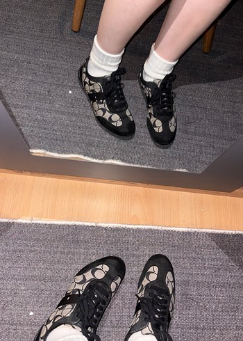 Vintage coach sneaker - Görsel 2