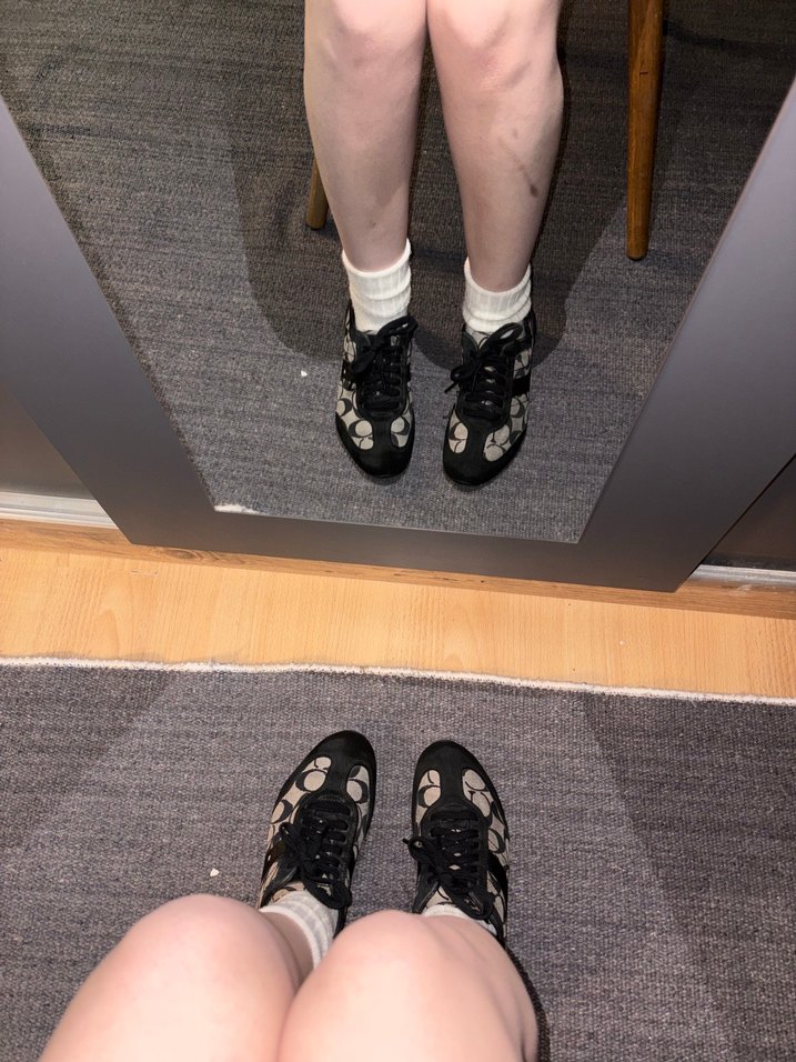 Vintage coach sneaker - Görsel 4