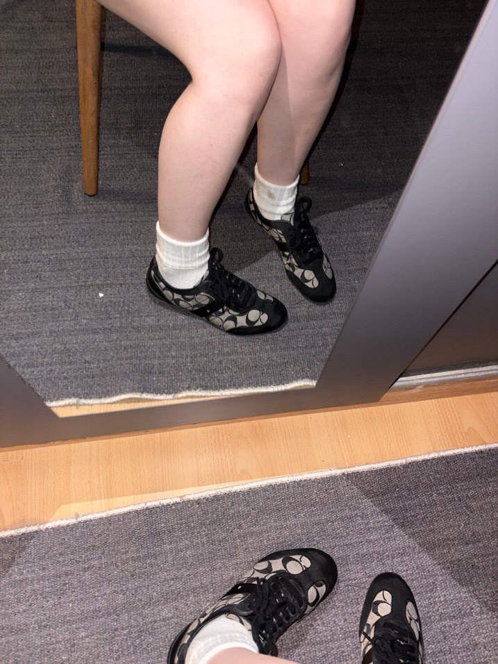 Vintage coach sneaker - Görsel 3