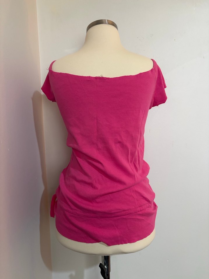 y2k zımbalı ve baskılı tshirt - Görsel 4