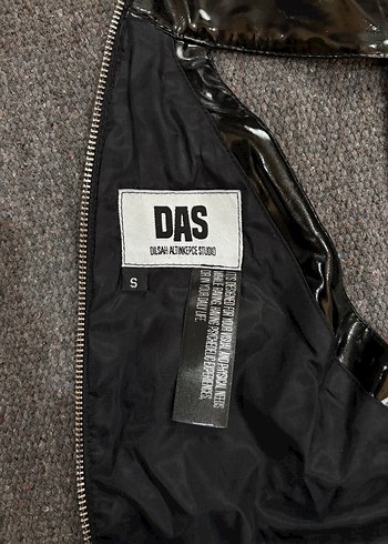 Siyah Deri Uzun Kesim Goth Yelek - Görsel 3