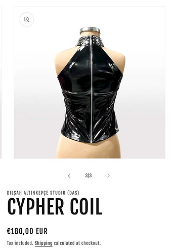 Siyah Deri Uzun Kesim Goth Yelek - Görsel 5