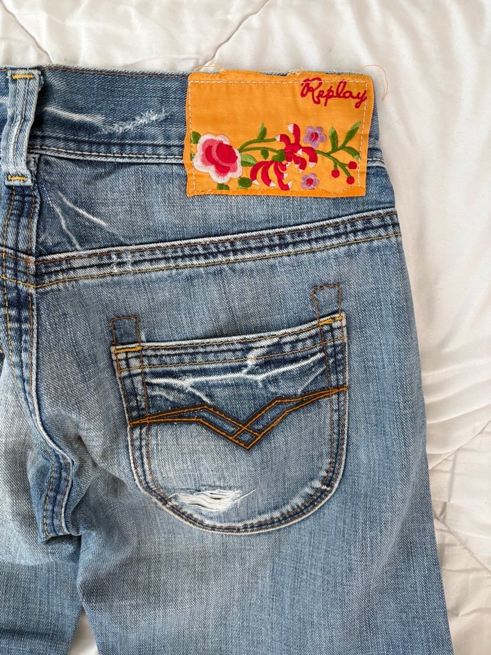 Vintage y2k 00s jeans — görsel 7/8