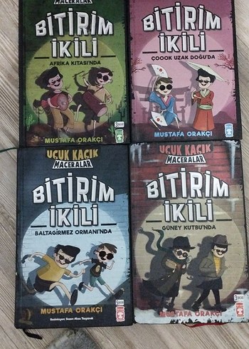  Mustafa Orakcı Bitirim İkili Macera Kitapları Seti