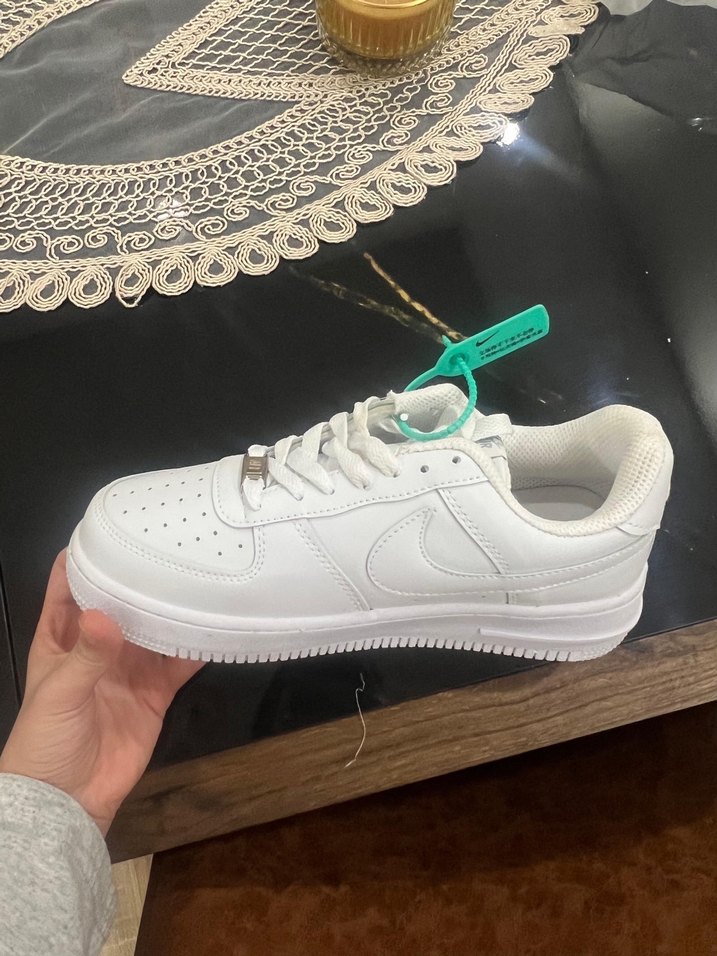 Nike Air Force Beyaz Erkek Spor Ayakkabı - Görsel 4