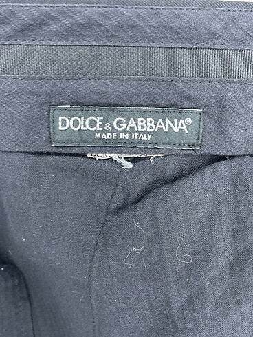 m Beden siyah Renk Dolce & Gabbana Kumaş Pantolon %70 İndirimli.