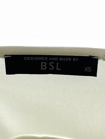 xs Beden beyaz Renk BSL FASHION Bluz %70 İndirimli.