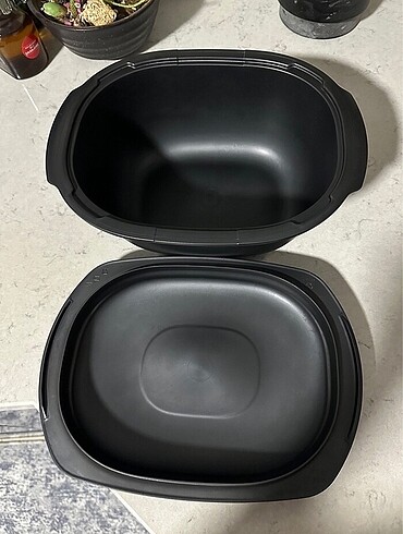 m Beden siyah Renk Tupperware güveç