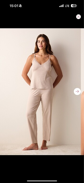 Penti S beden pijama takımı