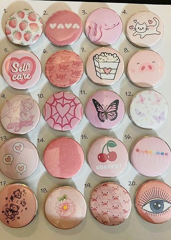 Çanta Süsü Rozet - Görsel 3