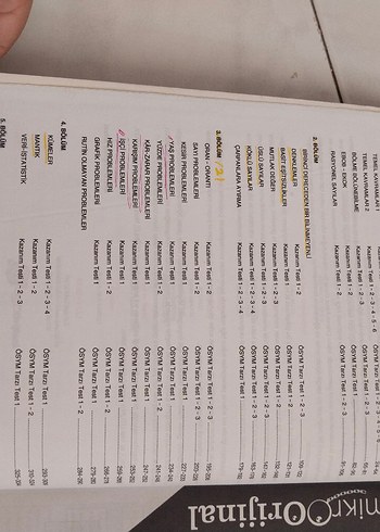 MikroOrijinal TYT Soru Bankası - Görsel 4