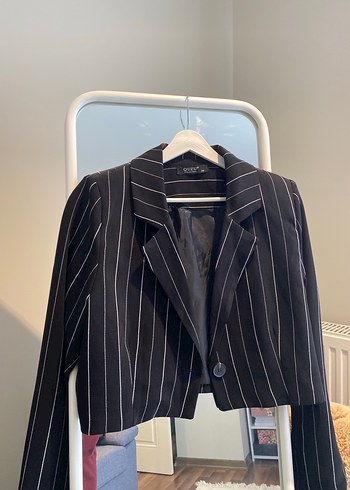 m Beden siyah Renk Quzu blazer ceket