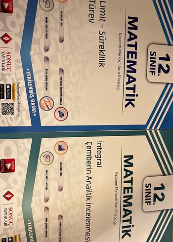 12. Sınıf Matematik Soru Kitapları Seti - Görsel 2