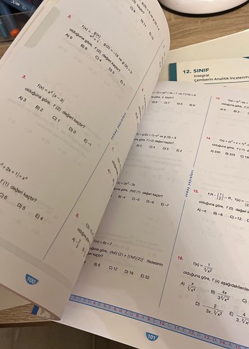 12. Sınıf Matematik Soru Kitapları Seti - Görsel 4