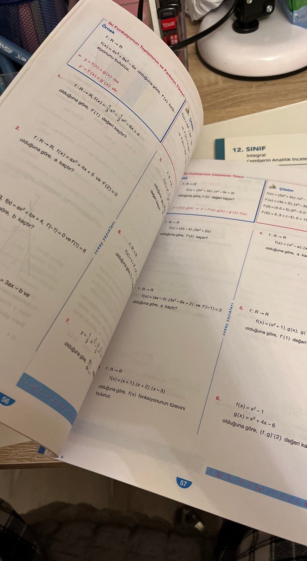 12. Sınıf Matematik Soru Kitapları Seti - Görsel 5