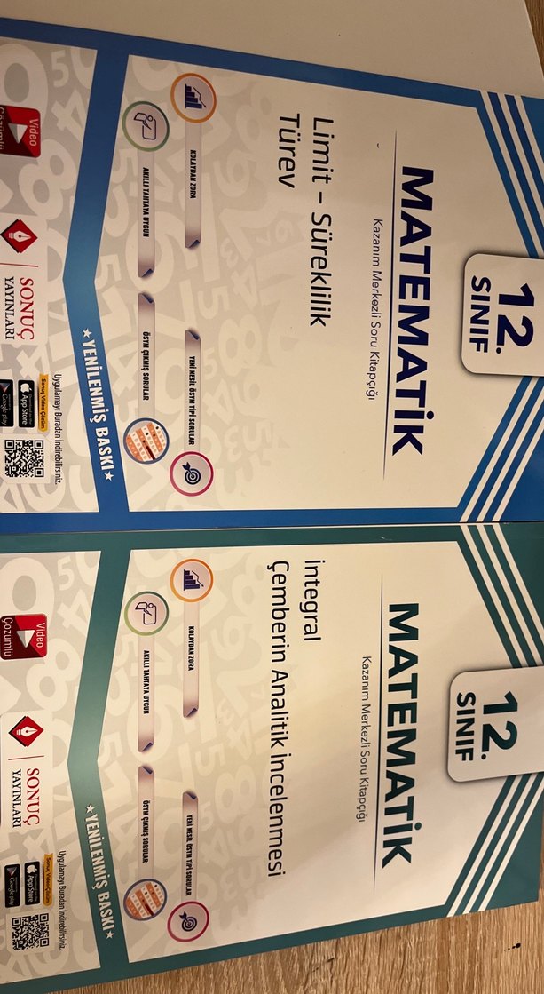 12. Sınıf Matematik Soru Kitapları Seti - Görsel 2