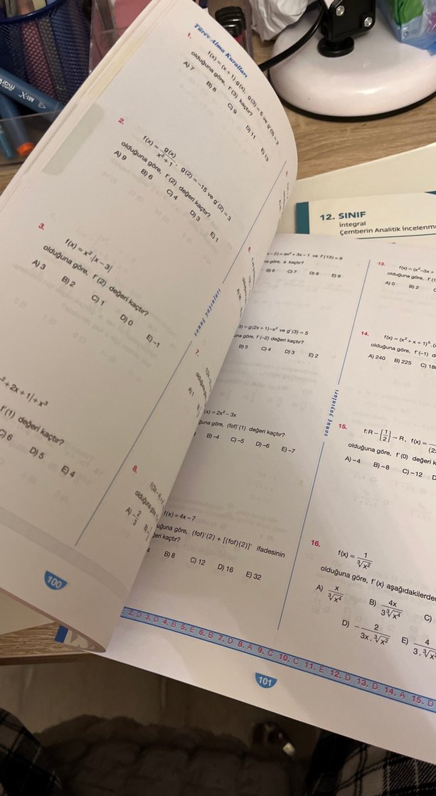 12. Sınıf Matematik Soru Kitapları Seti - Görsel 4