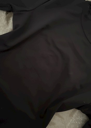 Koyu gri Uzun Kollu Kadın Basic bluz - Görsel 4