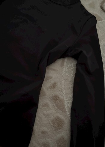 Koyu gri Uzun Kollu Kadın Basic bluz - Görsel 3